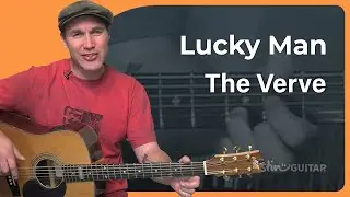 Lucky Man by The Verve | Easy Guitar