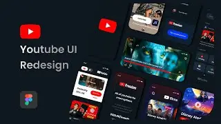 Youtube UI Design Kit For Figma Promo Video