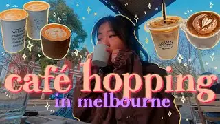 cafe hopping in melbourne ☕️🥐 finding the best spots for coffee ♡ ̆̈✧˖°