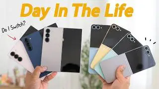 Samsung Galaxy Z Flip 6 & Fold 6: Ultimate Color Comparison & Day in the Life