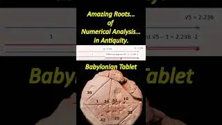 Amazing Roots Numerical Analysis in Antiquity Rădăcini Uimitoare Analiză Numerică în Antichitate