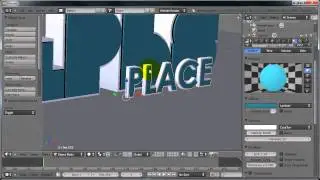 New Tutorial - Blender 3D Reflective Text