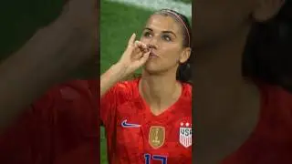 Alex Morgan’s Tea Celebration Against England