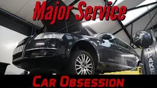 Servicing An Audi A6 Avant 3.0 TDI (C6) (Oil, Air, Fuel and Pollen) [Car Obsession] #AudiA6Service