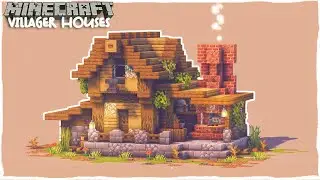 Minecraft : How to Build a WEAPONSMITH House For a Village | Tutorial ( EASY )