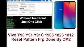 Vivo Y91c Pattern Unlock & Frp Remove Cm2#ahnron