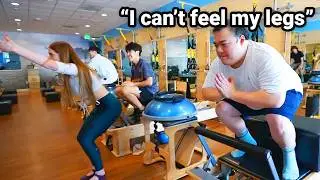 Gamers Try Pilates For The First Time