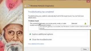 How to fix Limited wifi connection with no internet access problem on home network windows 8.1 pc