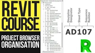 How to Organise Sheets / Project Browser in Revit Tutorial | Advanced Revit Course 02