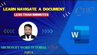 How To Navigate a Document And Use Of Navigation Pane In Microsoft Word 😮💡|  MS Word Tutorial Part-6