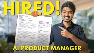 AI PRODUCT MANAGER RESUME | This CV got me my First Product Manager Job | GeekyBaller