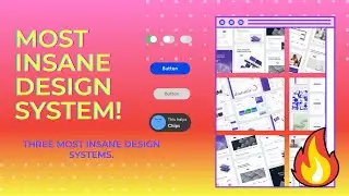 THE MOST INSANE UI DESIGN SYSTEM IN FIGMA. *UPDATED* 