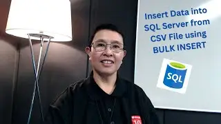 Insert Data in a SQL Server Database table from a CSV File using the BULK INSERT Command