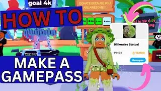 HOW TO MAKE A GAMEPASS FOR ANY DONATE GAME!    #Roblox #plsdonate