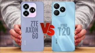 ZTE Axon 60 vs Wiko T20 - Full comparison ⚡ Which one is best for you?