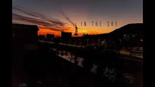 In the sky