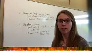 Introduction to Programming Errors in C++