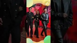 The cast of Shining Inheritance arrived at All-Out Sundays with their all-black outfits| ATM #shorts