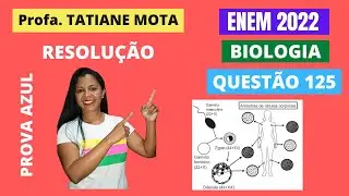 ✅[ENEM 2022] # BIOLOGIA # QUESTÃO 125 – GENÉTICA: ATIVIDADE GÊNICA - Na figura está representado