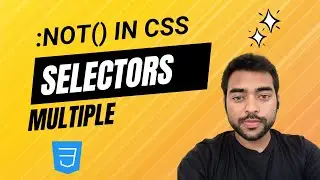 :not() selector in css with multiple selectors