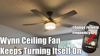 Wynn Ceiling Fan Turns on by Itself [Fixed]