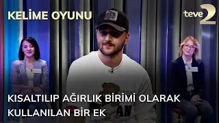 Kelime Oyunu: Kısaltılıp ağırlık birimi olarak kullanılan bir ek