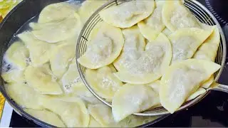 БОЖЕ КАК ВКУСНО!😋Привезла рецепт из Германии Мало кто знает этот чудесный рецепт вареников пельменей