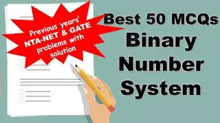 MCQs on Binary Number system | Questions from NTA-NET & GATE | (Detailed solutions)