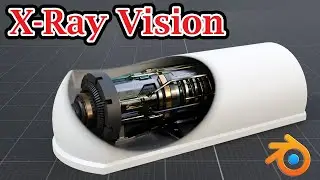 Reveal the Inside Part Magically 😲😲 See Through Any Object With An Animated Transparent Shader