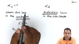 Losses In Microstrip Lines - Microwave Transmission with Strip Lines - Microwave Engineering