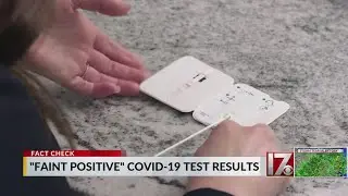 Get a faint line on your rapid COVID test? Here’s why that might actually be a good thing