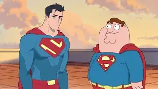 SUPERMAN meets FAMILY GUY