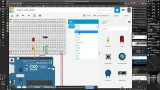 Basic Arduino Slideswitch in TInkerCAD