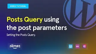 Setting the Posts Query: Post parameters to query the posts