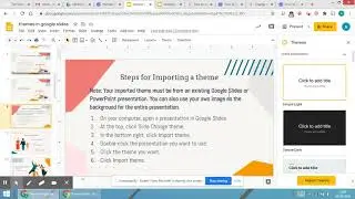 How to import theme in G slides