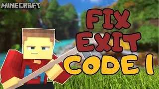 How to Fix an Exit Code 1 in Minecraft | Minecraft Tutorial (2024)