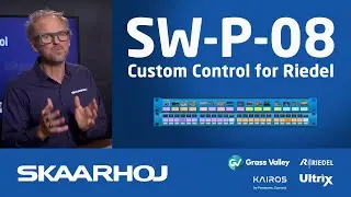 SW-P-08 Integration with SKAARHOJ: Custom Control for Riedel Micron Routers