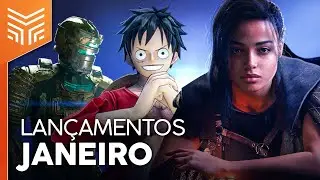 LANÇAMENTOS DE JANEIRO | DEAD SPACE, FORSPOKEN, ONE PIECE ODYSSEY E MAIS