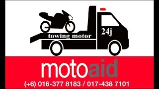 how to tow a motorcycle @MotoAidMalaysia