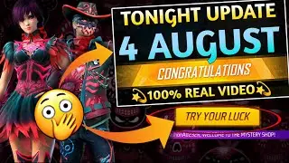 Tonight Update 4 August 2024 | aaj Raat kya aaega free fire mein Tonight Update | New Event Tonight