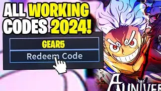 *NEW* ALL WORKING CODES FOR A UNIVERSAL TIME IN 2024! ROBLOX A UNIVERSAL TIME CODES