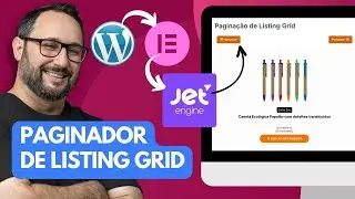 Paginador de Listing Grid Personalizado usando Elementor e JS no WordPress