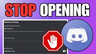 How To Stop Discord From Opening On Startup