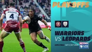 Highlights | Wigan Warriors v Leigh Leopards | 2024 Betfred Super League | Semi-Final 2