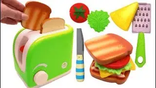 Magic Toy Toaster Pretend Kitchen Play