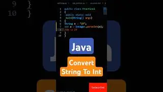 Java How To Convert String To Int