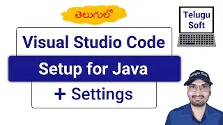 Visual Studio Code Setup for Java in Telugu | #VSCode #VisualStudioCode #java #new