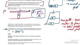 A-level Physics: Full electricity/circuits guide (DC)
