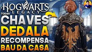 Hogwarts Legacy Todas as Chaves Dédala e Recompensa do Baú da Casa