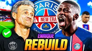 I FIXED PSG with LUIS ENRIQUE and REBUILD them without MBAPPE & MESSI... EAFC 24 MOD